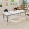 Flash Furniture Wren 60 in x 24 in Adjustable Height Activity Table, Thermal Laminate Top, Short Legs, White XU-A2460-REC-WHT-T-P-GG - alternate 6