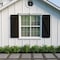 Ekena Millwork Rustic Three Board Joined Board-n-Batten Sandblasted Faux Wood Shutters w/Z-Board, 16 1/2W x 76H, PR SHUBJZ16X76SDPR - alternate 19