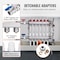 Vevor 6-Branch Radiant Heat Manifold 1/2 in PEX Tubing Floor Heating Manifold Set 7012-25-06-00-NPT - alternate 7
