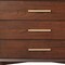 Homeroots 36" Brown Solid Wood Three Drawer Dresser 524123 - alternate 15