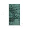 Homeroots 2" X 5" Green Natural Off White Medical Grade Double Sheepskin Throw Blanket 388650 - alternate 6