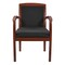Office Star Products Sonoma Upholstered Back Guest Chair, Cherry SON79CHY-3 - alternate 7