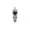 Richelieu Contemporary Furniture Caster, Swivel with Brake, with Threaded Stem, Light Gray 27583020502 - alternate 4