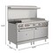 Koolmore 60 in. Dual Oven Commercial Range with 48 in. Griddle and 2 Burners in Stainless-Steel KM-CRG482-NG - alternate 10