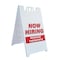 Signmission Massage Therapists, A-Frame & 2 Decals Installed, Heavy-Duty Plastic Frame SBHD-D-2436-MASSAGE THERAPISTS - alternate 1