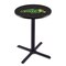 Holland Bar Stool Co 36" Blk Wrinkle North Dakota State Pub Table, 36" dia. Top L211B3636NDakSt-B - alternate 1