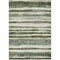 Homeroots 5' X 8' Sage And Beige Striped Washable Indoor Outdoor Area Rug 605904 - alternate 9