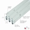 M-D Building Products White Aluminum and Vinyl Screw-on Top and Sides Door Seal Kit 01958 - alternate 6