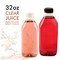 Ecoquality 32oz Empty Clear Plastic Bottles with Tamper Evident Cap For Juices, Milk, Smoothies, 20PK EQ32CLJU-20 - alternate 5