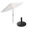 Pure Garden 10-Foot Outdoor Tilting Patio Umbrella and Base, Tan 50-100-TB - alternate 5