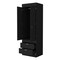 Homeroots 23" Black Two Drawer Dresser 534969 - alternate 1