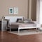 Baxton Studio Lucera Bobbin Expandable Daybed, White 263-14377-ZORO - alternate 10