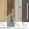 Amerock Mulholland 3-3/4 in 96 mm Center-to-Center Champagne Bronze Cabinet Pull BP53031CZ - alternate 6