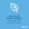 Georgia-Pacific Pacific Blue Ultra Hardwound Paper Towels, 1 Ply, Continuous Roll Sheets, 1150 ft, White, 3 PK 26491 - alternate 16