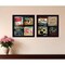 Homeroots Set Of Two At The Movies Black Framed Print Wall Art, 2PK 405785 - alternate 3