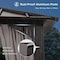 Sunjoy Kingston 16x12 Gazebo, Steel & PC Roof Hardtop Gazebo with Curtain and Netting, Brown Aluminum Posts A10204388200 - alternate 8