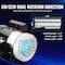 Vevor 1HP Electric Motor 3450RPM AC115V/230V 56C Frame 1-Phase 5/8 in Keyed Shaft SY-1HP-2P-B34-C - alternate 8