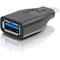 C2G USB 3.0 USB 3.1 GEN 1 USB-C TO USB-A ADAPTER M/F - BLACK 28868 - alternate 4