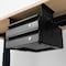 Vevor 13" Under Desk Drawer Organizer with 2 Lockable Slide-Out Drawers CT-3 - alternate 8