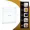 Azar Displays Floating Acrylic Wall Frame, White Stand Off Caps, 16 inx20 in Graphic Size, 20 inx24 in Overall Size 105522-WHT - alternate 6