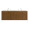 James Martin Vanities Laurent 72" Double Vanity, Honey Oak w/ 3 CM Lime Delight Silestone Top 545-V72-HNO-3LDL - alternate 10