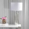 Jonathan Y Isabella 30" Glass LED Table Lamp, Silver JYL1013A - alternate 9