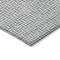 Homeroots 8' X 10' Gray And Silver Geometric Washable Indoor Outdoor Area Rug 594470 - alternate 8