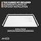 Anzzi 59 in. x 32 in. Barrier-Free Curbless Shower Base in White with Reversible Drain and ADA Compliant SB-AZ507RL-WH - alternate 11