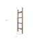 Homeroots 48" Gray Rustic Four Step Wood Ladder Shelf 380333 - alternate 5