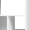 Homeroots 43" Natural And White Wood Five Tier Bookcase 403098 - alternate 5