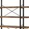 Homeroots 80" Brown Wood Six Tier Etagere Bookcase 717460 - alternate 4