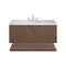 James Martin Vanities Marcello 48 in. Single Vanity, Chestnut w/ 3 CM Arctic Fall Solid Surface Top D200-V48-CSN-3AF - alternate 6