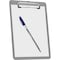 Acrimet Clipboard Memo Size A5 Low Profile Clip (Plastic) (Smoke Color), 3PK 137B.1 - alternate 8
