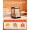 Vevor 3-Tier Commercial Food Warmer Display Pizza Cabinet 60 Qt /57L LED Light NB-604 - alternate 7