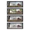 Homeroots Set Of Four Red Barn For The Season Black Framed Print Wall Art, 4PK 405763 - alternate 5