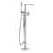 Delta Ara Single Handle Floor Mount Tub Filler Trim with Hand Shower T4767-FL - alternate 5