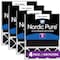 Nordic Pure 20x25x5 Pure Carbon Pleated Air Filter, High Capacity, MERV 8, 4 PK 20x25x5HPCP-4 - alternate 1