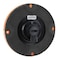 Grote Lighting 7in Amber School Bus Light, 12V, Single Contact, Arrow Lens, Flush Mount, AMP Connector 56083 - alternate 3