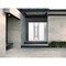 Vdomdoors Steel Double Doors Deux 1713 White Enamel Sidelight Exterior Black Window Stainless Inserts Single DEUX1713DEXD-BEM-RH-W72+14 x H80 - alternate 7