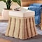 Bali & Pari Rotem Natural Rattan Ottoman, Small 264-14443-ZORO - alternate 7