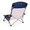 Picnic Time Family Of Brands Tranquility Beach Chair with Carry Bag, Vibe Collection - Navy Blue, Orange, & Gray Pattern 792-00-325-000-0 - alternate 7