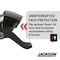 Jackson Safety Face Shield, Clear Visor, Polycarbonate, Ratchet Suspension, Anti-Fog Lens 14230 - alternate 6