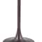 Homeroots 24" Gray Wood and Steel Faux Terrazzo Pedestal Base Square Dining Table 572244 - alternate 7