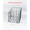 Vevor Rear Bike Basket Folding Bicycle Basket Cargo Net Liner Waterproof Cover TX-SS-03 - alternate 7