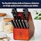 Henckels Solution Razor-Sharp 15-pc Knife Set, Chefs Knife 1010960 - alternate 9