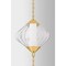 Corbett Lighting Fiorello 3 Light Pendant in Vintage Polished Brass Finish 545-13-VPB - alternate 6