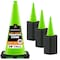 Xpose Safety Traffic Safety Cone, 28 in, Premium PVC, No Collar, Lime Green, 48 pk LTC28-48-X - alternate 1