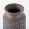 Homeroots 7" Brown Abstract Cylinder Ceramic Table Vase 397489 - alternate 7