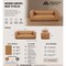 Manhattan Comfort Lukas 89 in Upholstered Sofa in Camel SF1634-CL - alternate 7