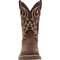 Georgia Boot Core 37 11" Steel Toe Western Pull-On Work Boot, Brown, Size 12 GB00727 - alternate 3